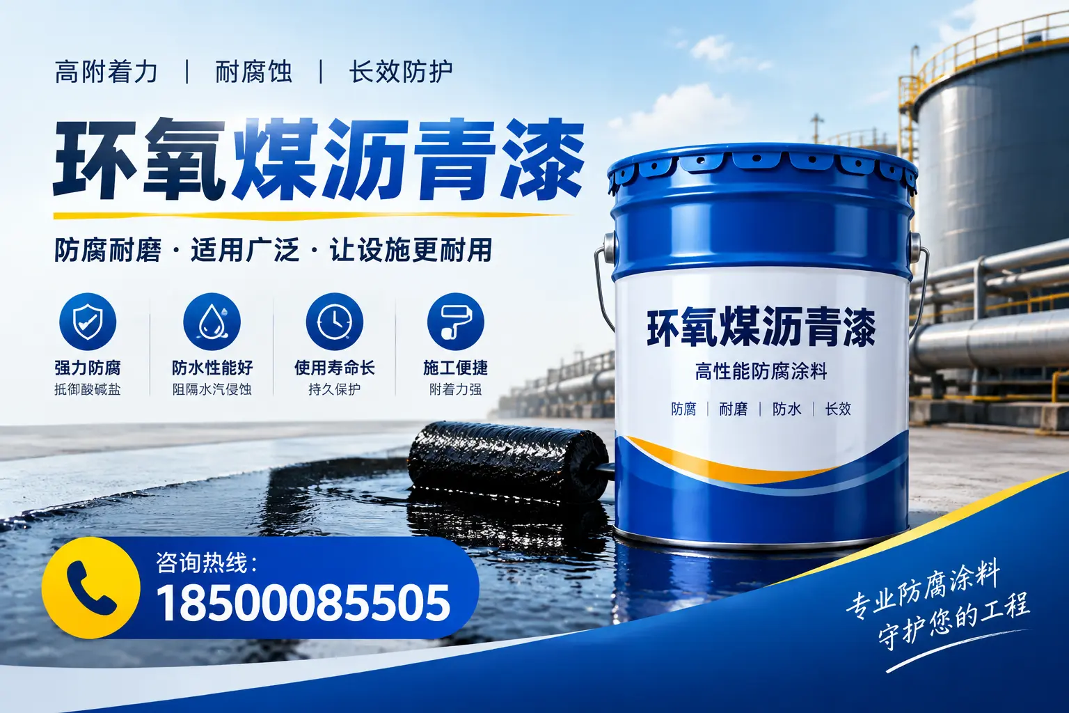 环氧煤沥青漆与其他涂料的对比分析，助力海门企业决策
